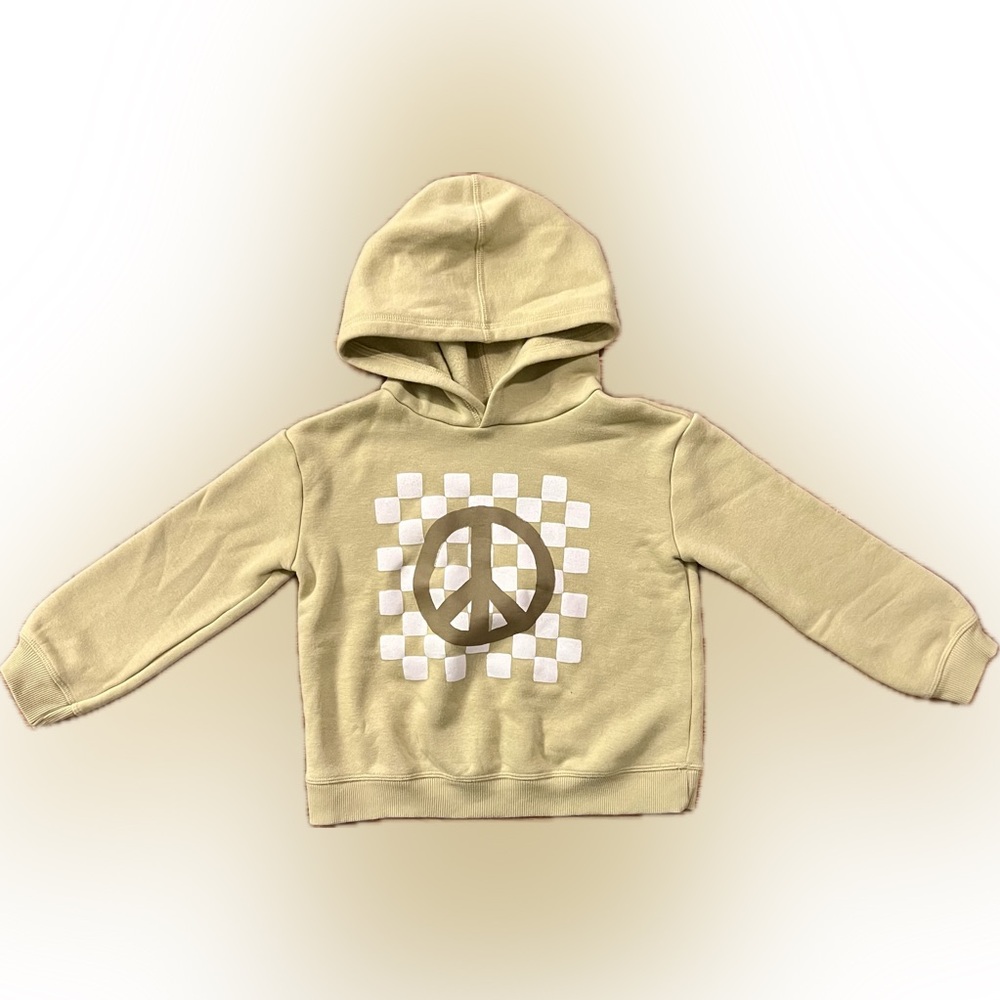 Little & Co 4T Hoodie Sweater Peace
